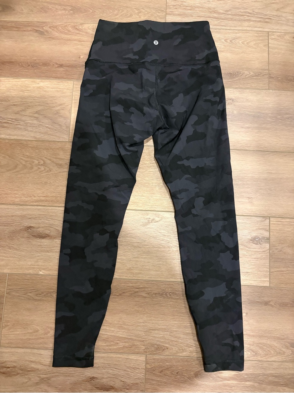 lululemon athletica Black & Charcoal Camo Leggings